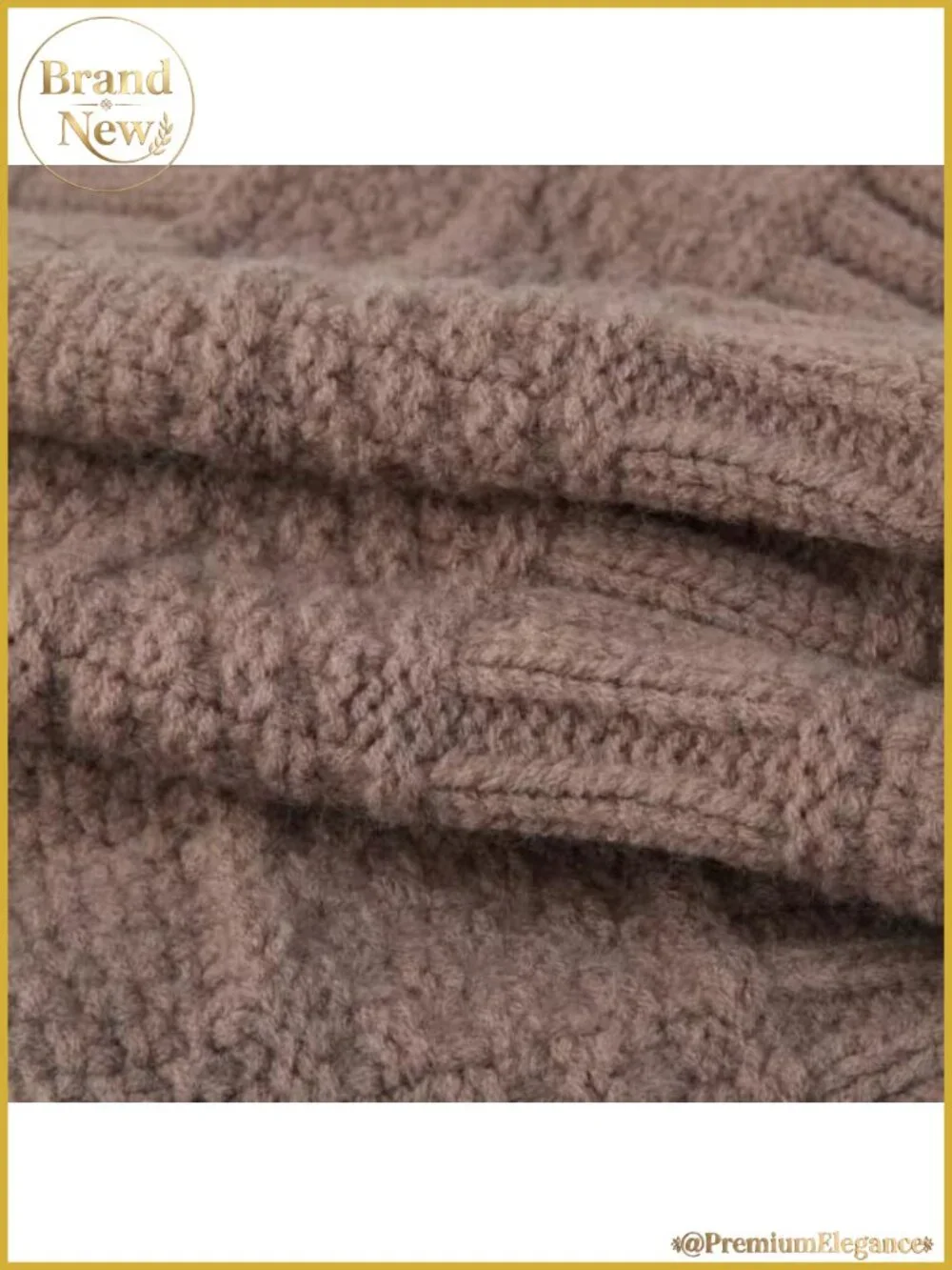 Women's Triangle Knotted Shawl Wrap Acrylic Knitted Sweater Scarf Cardigan Cape